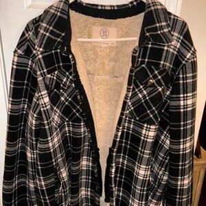 Over sized soft flannel